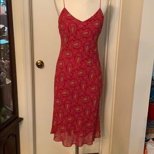 Red Ralph Lauren sun dress